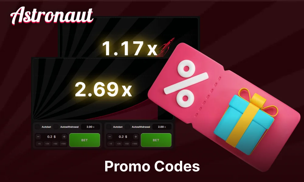 Promo code for Astronaut Crash Game